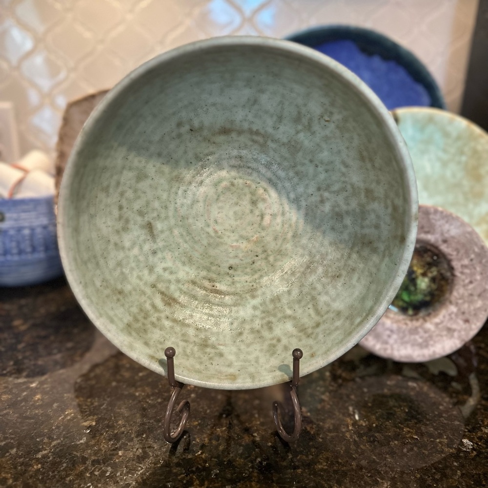 Peter’s Pottery Jade 9.5” Bowl